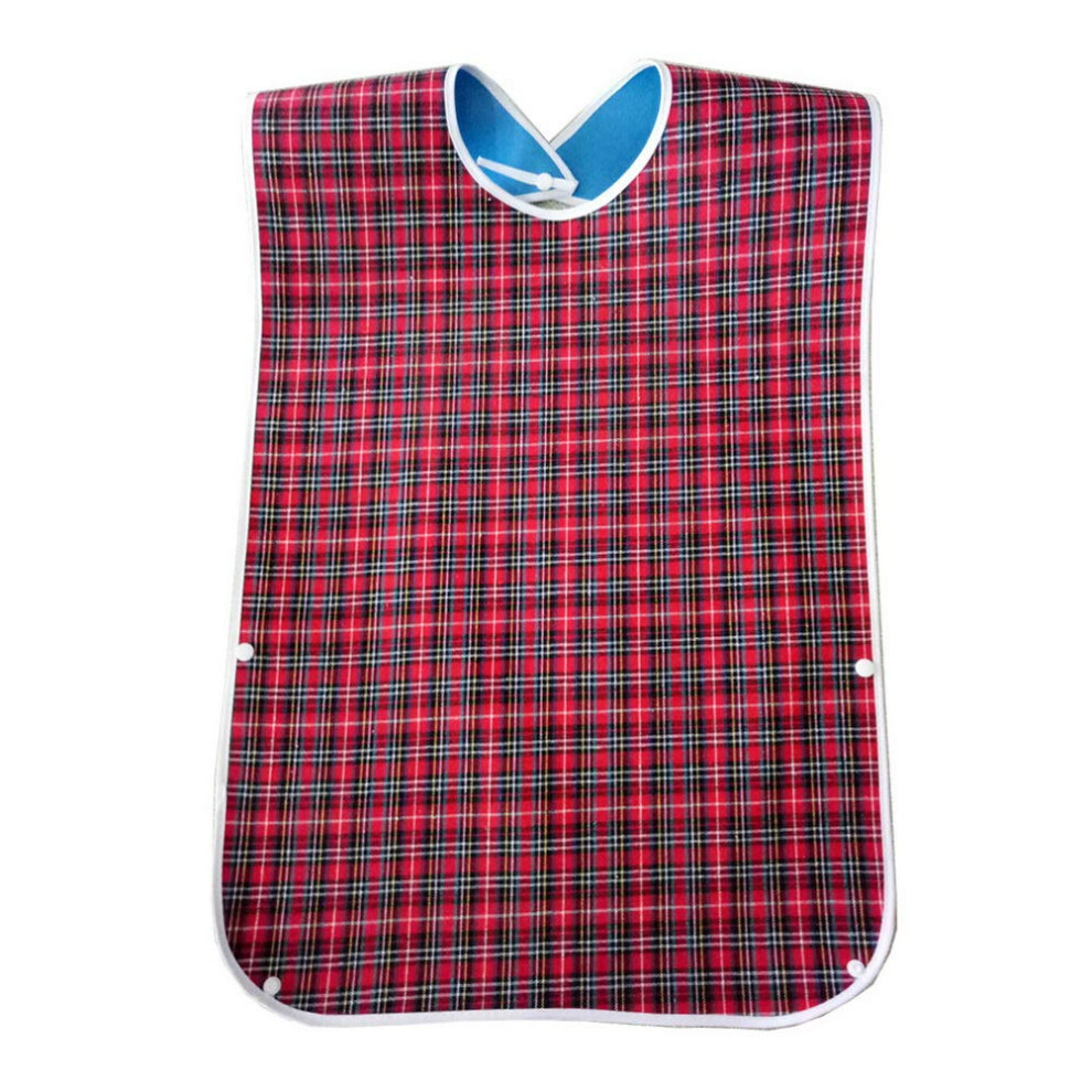 Pengxiaomei Adult Bibs Waterproof Clothing Protector Eldly Bib Adult Washable Dining Bibs