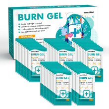 Burn Gel - 50 Packs First Aid Burns Care Scalds Sunburn Dressings Cooling Gel