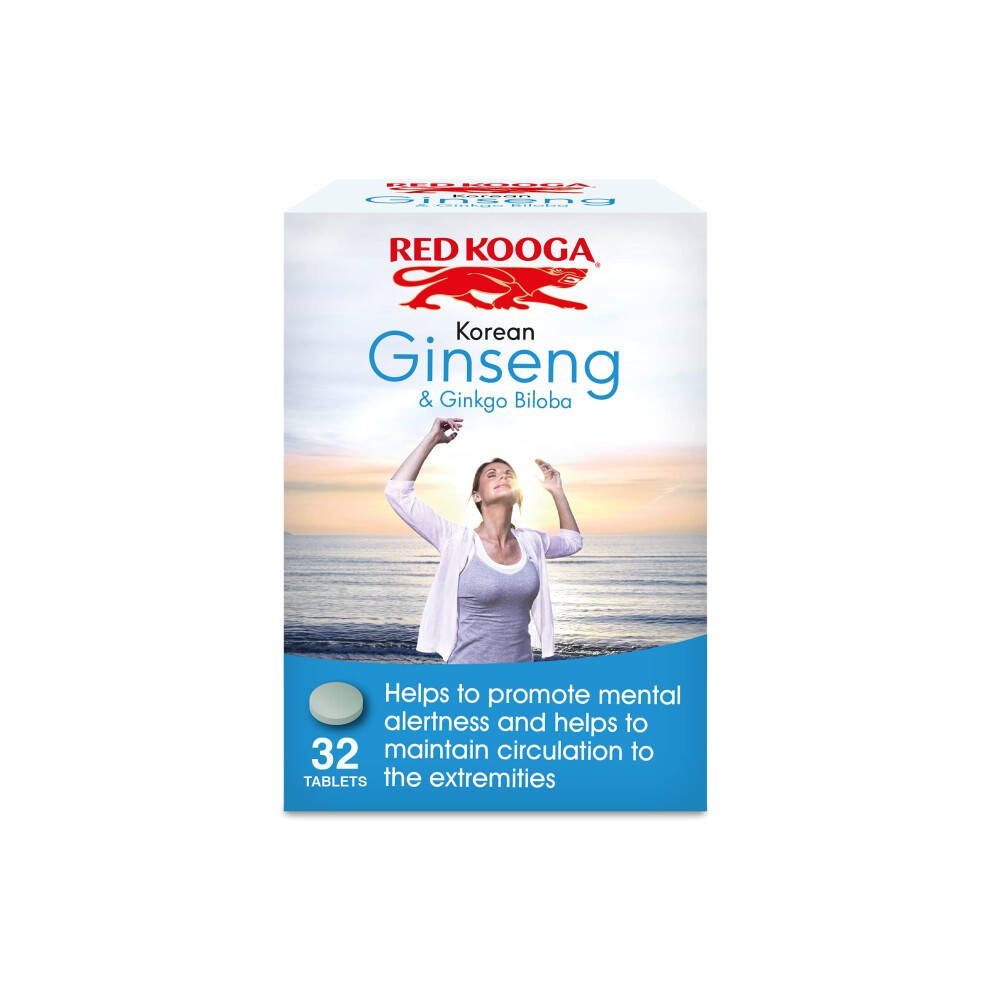 Red Kooga Ginseng Multivitamins And Minerals With Vitamins B2 B6 And 12