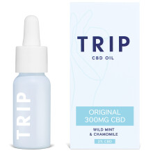 TRIP CBD Oil 300mg (Original Strength) Wild Mint Vegan 100% Natural Flavoured
