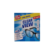 W5 Cleaning Wipes Multi-Purpose Cleaning Wipes for Glasses, Cameras, Binoculars, and More! Suitable for Car Mirrors, Helmet Visors