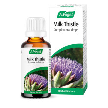 A.Vogel Milk Thistle Complex Drops 50 ml | Liquid Herbal Supplement with Milk Thistle + Artichoke, Dandelion, Peppermint & Boldo | Convenient Dropper