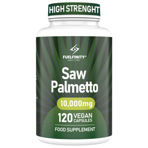 Tested Pure Saw+ | 10000 mg Maximum Strength Serving | Fast Absorption