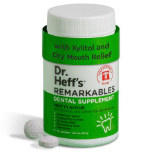 DR. HEFF'S Xylitol Mints Sugar Free Remarkable Mints for Tooth Decay &