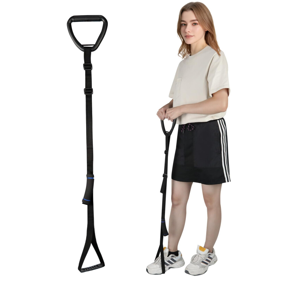 Leetye Mei Leg Lifter Strap With Handgrips And Feet Loop Leg Lifter Hip&Knee Replacement