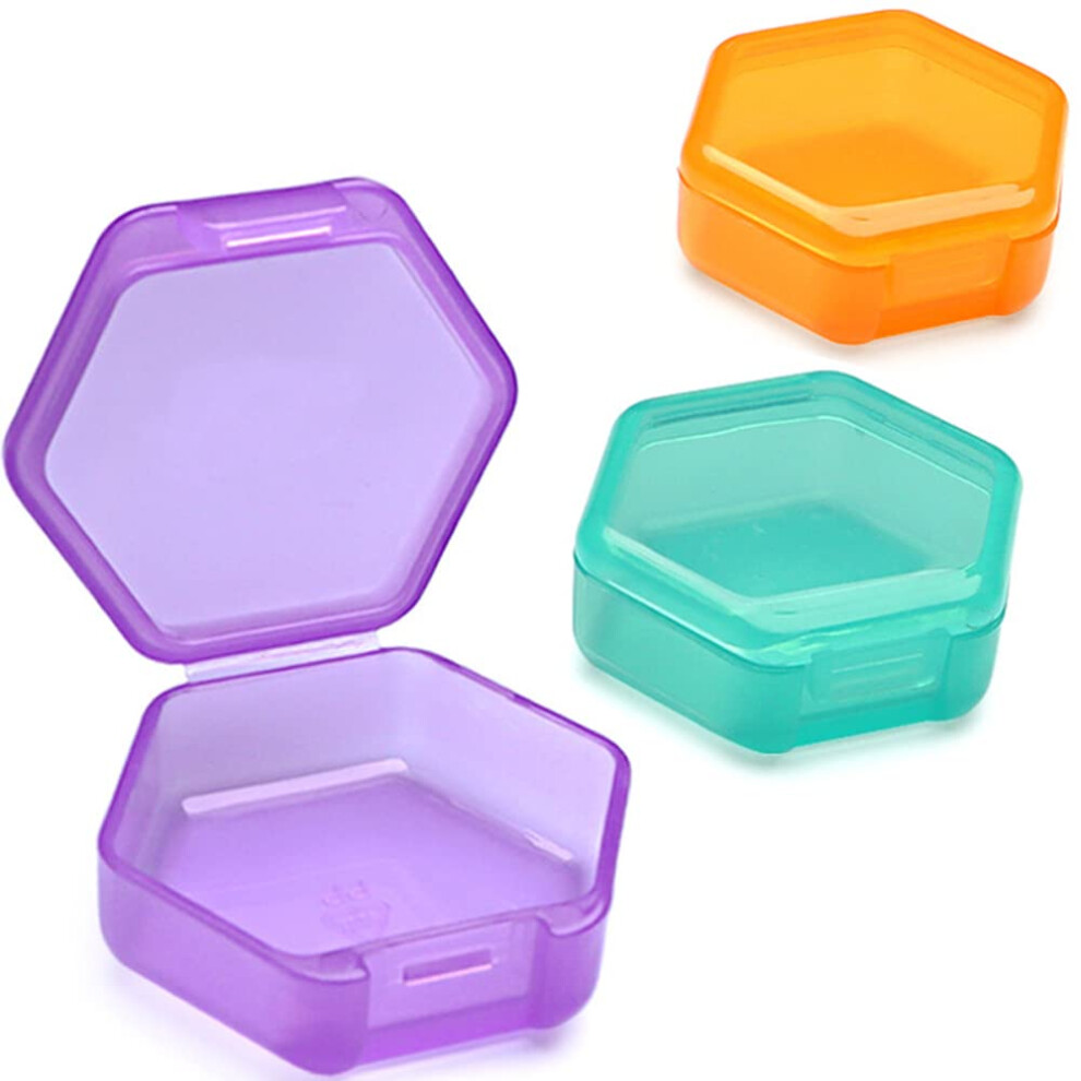 Dsysc 3 Pcs Small Pill Box Bpa Free Pill Case To Hold Vitamins
