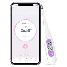 Digital Basal Body Thermometer Fertility Monitor Record BBT Manually Draw BBT Chart