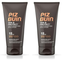 Piz Buin Tan and Protect Tan Intensifying Lotion SPF 15, 150 ml (Pack of 2)