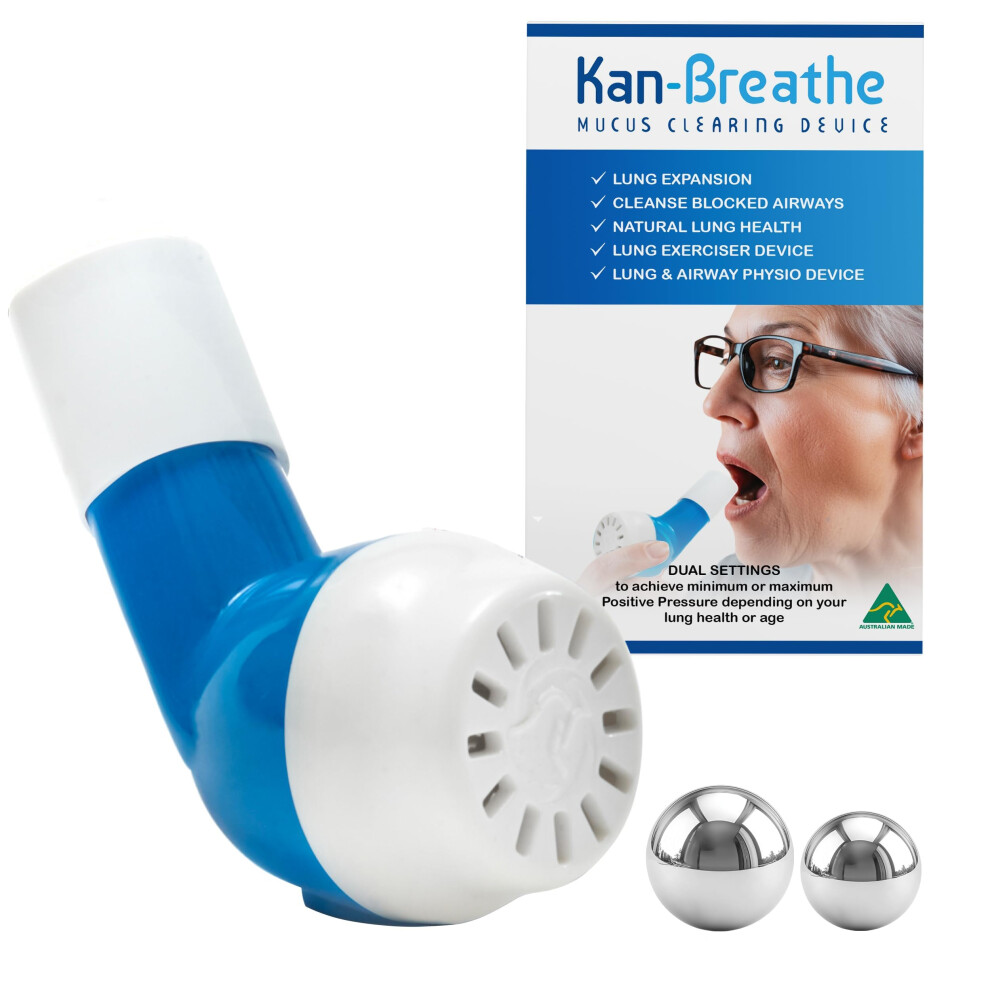 Kan-Breathe Kan|Breathe Natural Lung Exerciser & Mucus Removal Device | Naturally Clear Mucus
