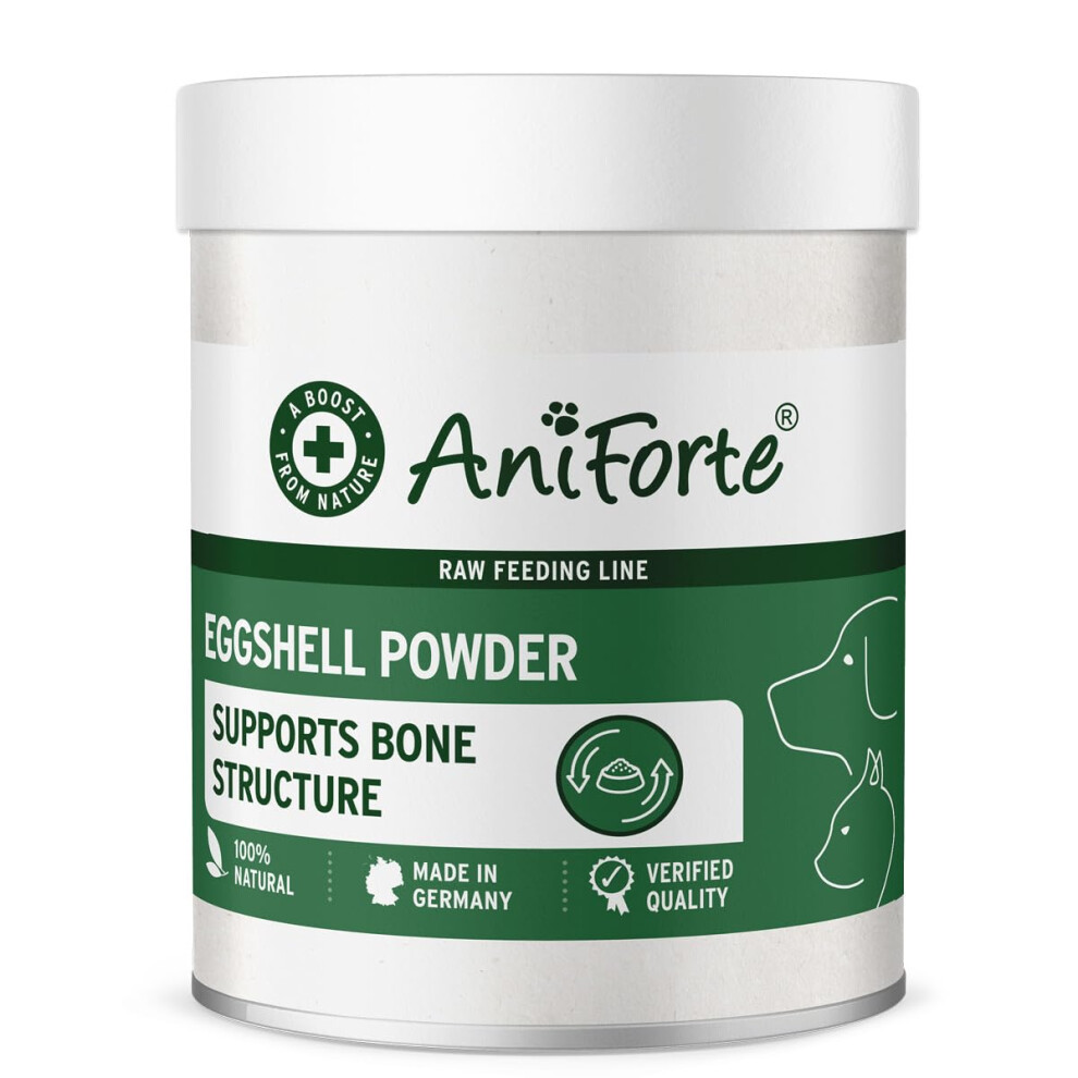 Aniforte Egg Shell Powder 250G Calcium For Dogs & Cats | Natural