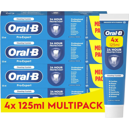 Oral-B Oral|B Pro|Expert Professional Protection Toothpaste 4 x 125 ml Multipack