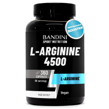 Bandini L|Arginine 360 Capsules | 4500 mg High Dosage | Caps with