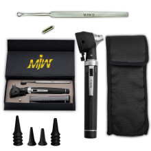 Fiber Optic mini Otoscope Ear Healthy Tool for Home use with LED