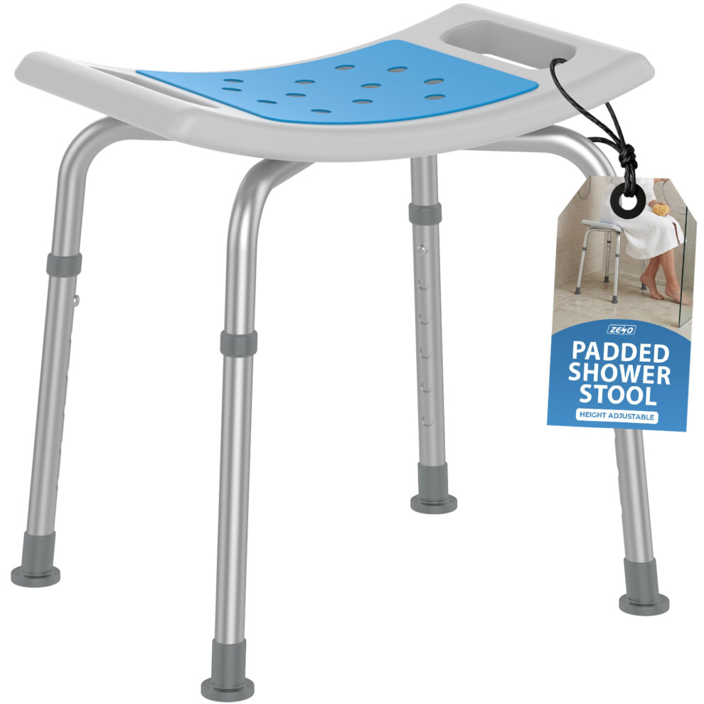 Zeno Shower Stool For Elderly | Bath Seats For Adults | Disabled