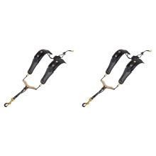 2X Saxophone Shoulder Neck Strap Adjustable Sax Double Shoulder Strap Harness Sax Musical Instruments Accessories