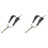 2X Saxophone Shoulder Neck Strap Adjustable Sax Double Shoulder Strap Harness Sax Musical Instruments Accessories 1