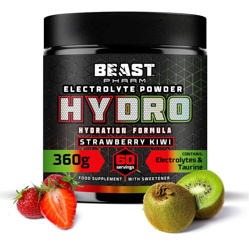 Beast Hydro Electrolytes Powder | 60 Servings Keto Hydration Drinks with Potassium