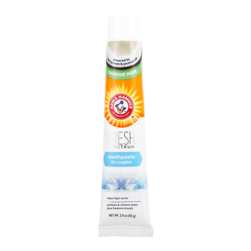 ARM & HAMMER Coconut Mint Puppy Toothpaste - 55g, Enzyme