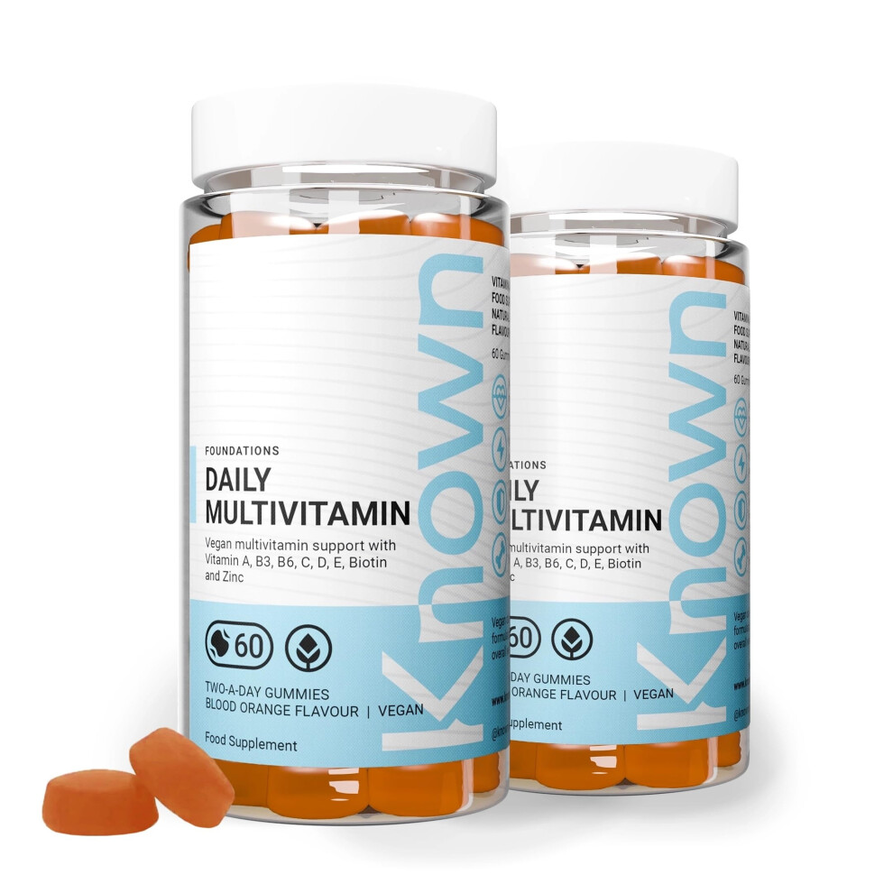 Known Tasty Daily Multivitamin Gummies | Supports Immune Health & Energy |