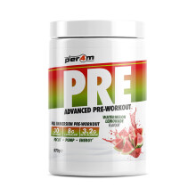 Per4m Pre Workout Powder | Intense Pump, Sustained Energy & Mental Focus | L-Citrulline, Beta Alanine & Caffeine & Added Hydration (570g, Watermelon L
