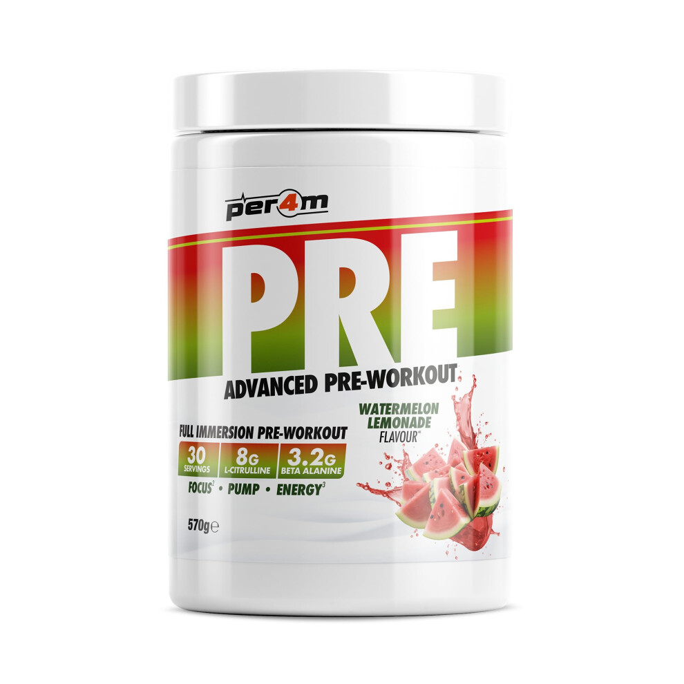 Per4m Pre Workout Powder | Intense Pump Sustained Energy & Mental Focus