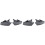 4x Buse de Lave-Phares 6438C2 6438C3 pour  C4  307 1