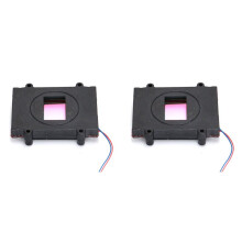 2X 1In C Mount Lens Holder IR Cut Filter Special 34x34mm for IMX585 IRC Dual Filter Day Night IP HD Security