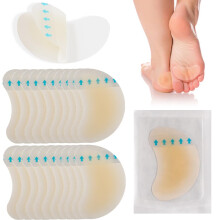 25 Pack Blister Plasters for Feet Blister Bandages Invisible Hydrocolloid Blister Cushion