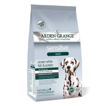 Arden Grange Sensitive Adult Dry Dog Food Grain Free with Fresh Ocean White Fish