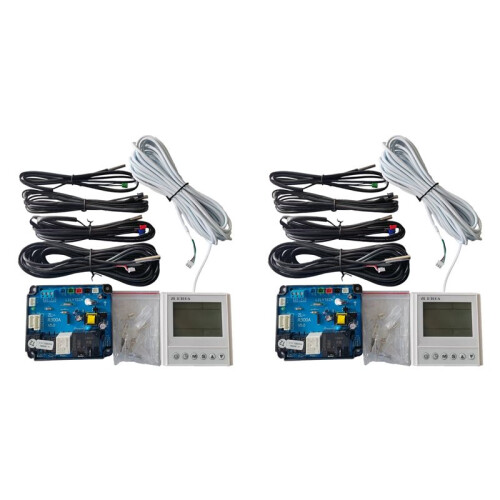 2X LILYTECH ZL-R300A Universal Air Source Water Heater Controller Circuit Board Auxiliary Heating Controller