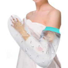 EuyiHlybt Plaster Cast Waterproof Cover Arm, Soft Comfortable Cast Cover for Shower Arm, Reusable Cast Protector Waterproof Cast Cover for Bandages a