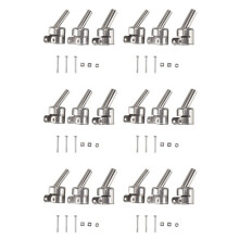 18 Pièces 45 Degrés Buses à Air Chaud 7/8 / 10Mm Buses Incurvées Remplaçables pour 850 Station de Soudage à Air Chaud