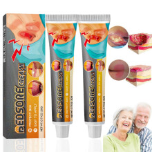 2PCS Bed Sore Cream,Bedsore Treatment Healing Ointment,Bed Sore Wound Treatment Cream,Healing Cream for Bedsore,Pressure Sore Cream for Wound Care He