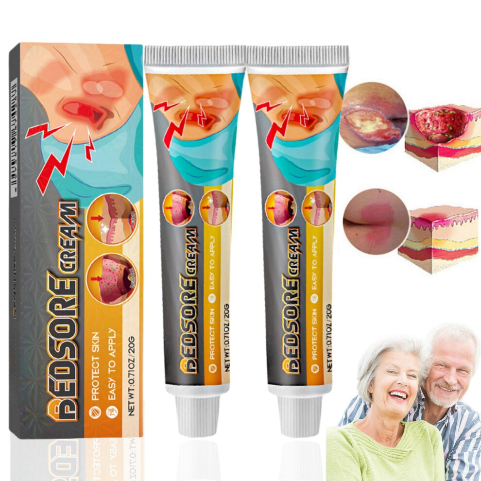 Akhand Cream 2Pcs Bed Sore Bedsore Treatment Healing Ointmentbed Sore Wound Treatment Healing