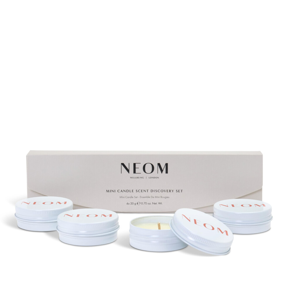 Neom Neom| Mini Candle Scent Discovery Set | X4 20G Mini Candles |