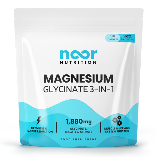 Magnesium Glycinate 3-in-1 High Strength Complex - 1880mg Supplements