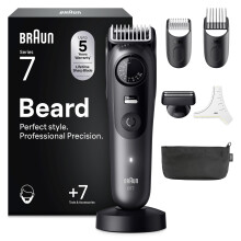 Braun Beard Trimmer Series 7 +7 Barbering Tools Mens Beard Trimmer with