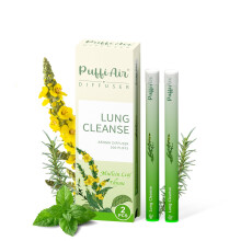 Puffiair Herbal Diffuser Pen 10cm Lung Cleanse Diffuser Mullein Flavoured Air Inhaler
