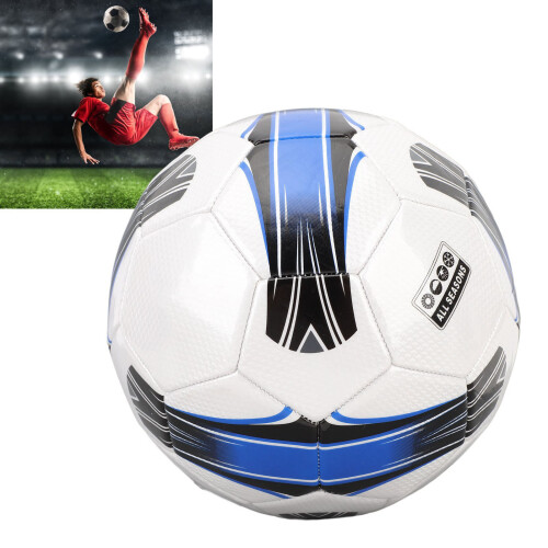 Size 5 Explosion-Proof PVC Soccer Ball with Net Bag for Training