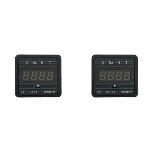 2X Gv13T Ac220V Ac380V Generator Accessories Digital Display Meter Voltmeter Tester Multimeter