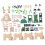 FRCOLOR100PCS Σετ παιχνιδιών για μοντέλα φράχτη, DIY, συναρμολόγηση, τσάντα με άμμο, 5