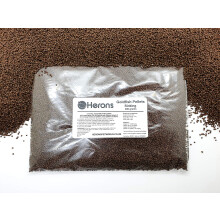 HERONS Goldfish Pellets - Sinking Pellets, Wheat Germ, High Protein, 200g