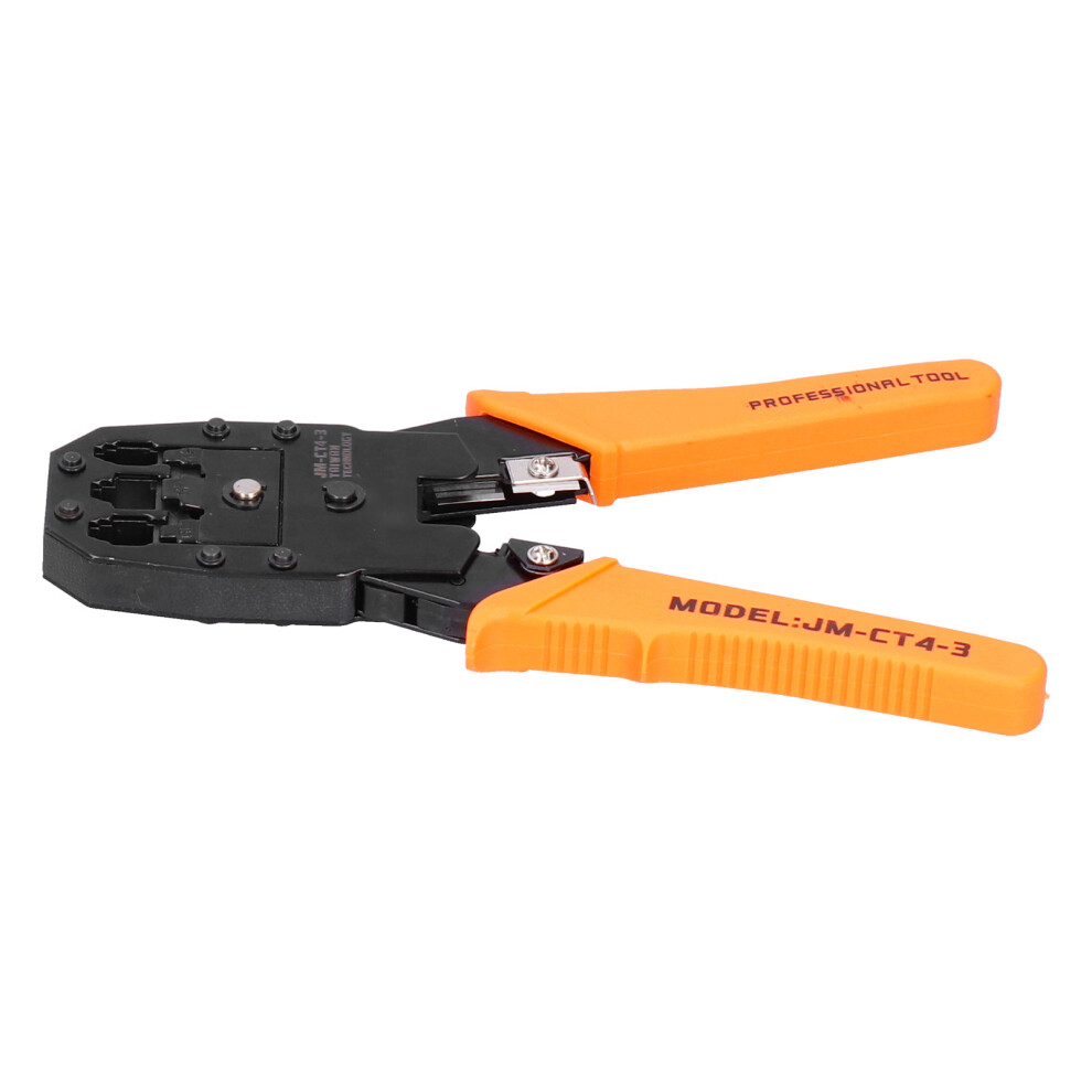 Network Cable Crimping Tool Jm-Ct4-3 With Wire Cutter For 4P/6P/8P Networking 4951390927308