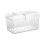 (Tall Trumpet) Portable Plastic First Aid Box with Lock 1