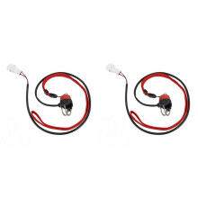 2X Magnetisk Topplock för Nödströmbrytare med Handledsrem för 2-Takts Pocket Dirt Bike ATV Quad
