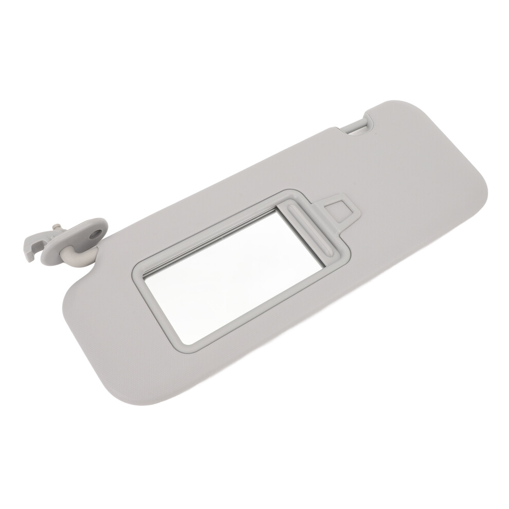 Heat-Resistant Sun Visor With Makeup Mirror For Elantra Ad 2017-2020 Grey 3311390927974