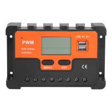 Rialaitheoir Muirir Gréine Mppt Deiridh, Ard-Éifeachtúlacht 60A Le Córas Braite Uathoibríoch 12V24V, Taispeántas LCD le haghaidh