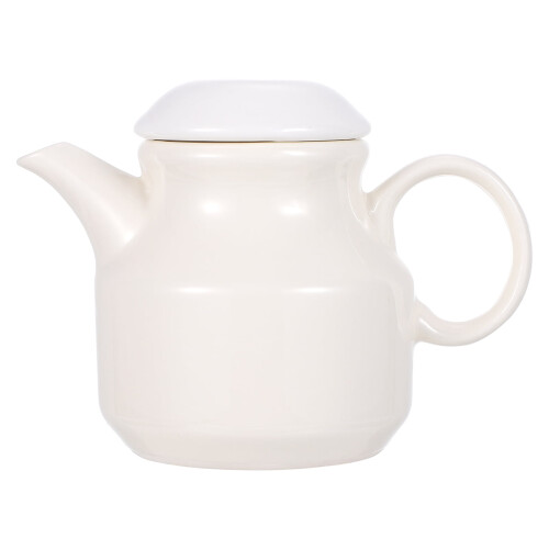 1Pc Ceramic Sauce Pitcher White Multipurpose Gravy Cup with Lid 2