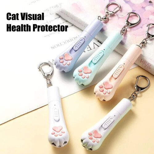 USB-Rechargeable Cat Pointer Toy Paw Shape Red Dot LED 1