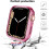 Συμβατό με το XiHAMA Apple Watch Θήκη προφυλακτήρα 38 χιλιοστών – Μαλακή TPU, λεπτό και 5